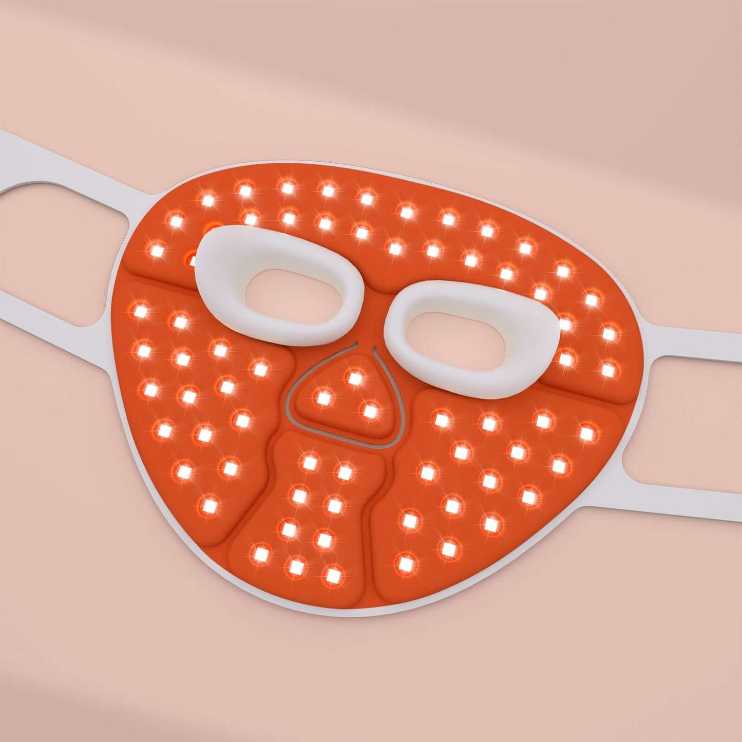 Hello Face M500 Facial Mask Near-Infrared Light Face Mask Wireless Blue Amber Red Light Therapy Led Mask Portable At Home Travel