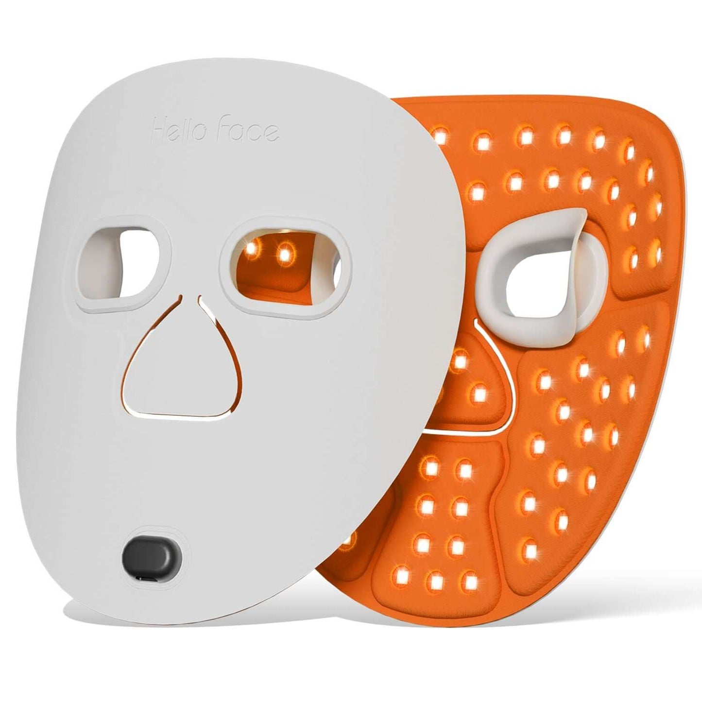 Hello Face M500 Facial Mask Near-Infrared Light Face Mask Wireless Blue Amber Red Light Therapy Led Mask Portable At Home Travel