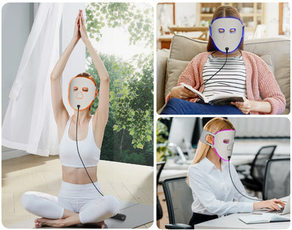 M500S LED Mask for Complete Skin Transformation
